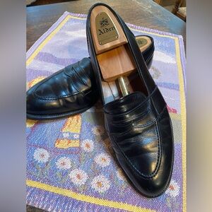 Alden Full Strap Penny Loafer Black calfskin mens 11 ½